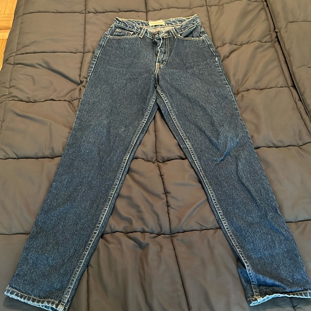American Apparel high waisted denim jeans
